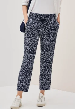 Gedessineerde Loose Fit broek