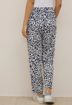 Gedessineerde Loose Fit broek