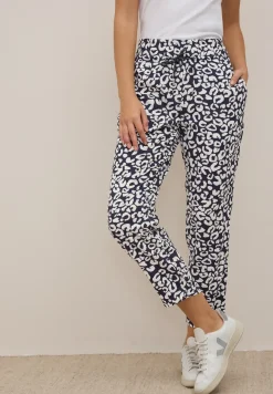 Gedessineerde Loose Fit broek