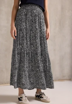 Gedessineerde mousseline rok