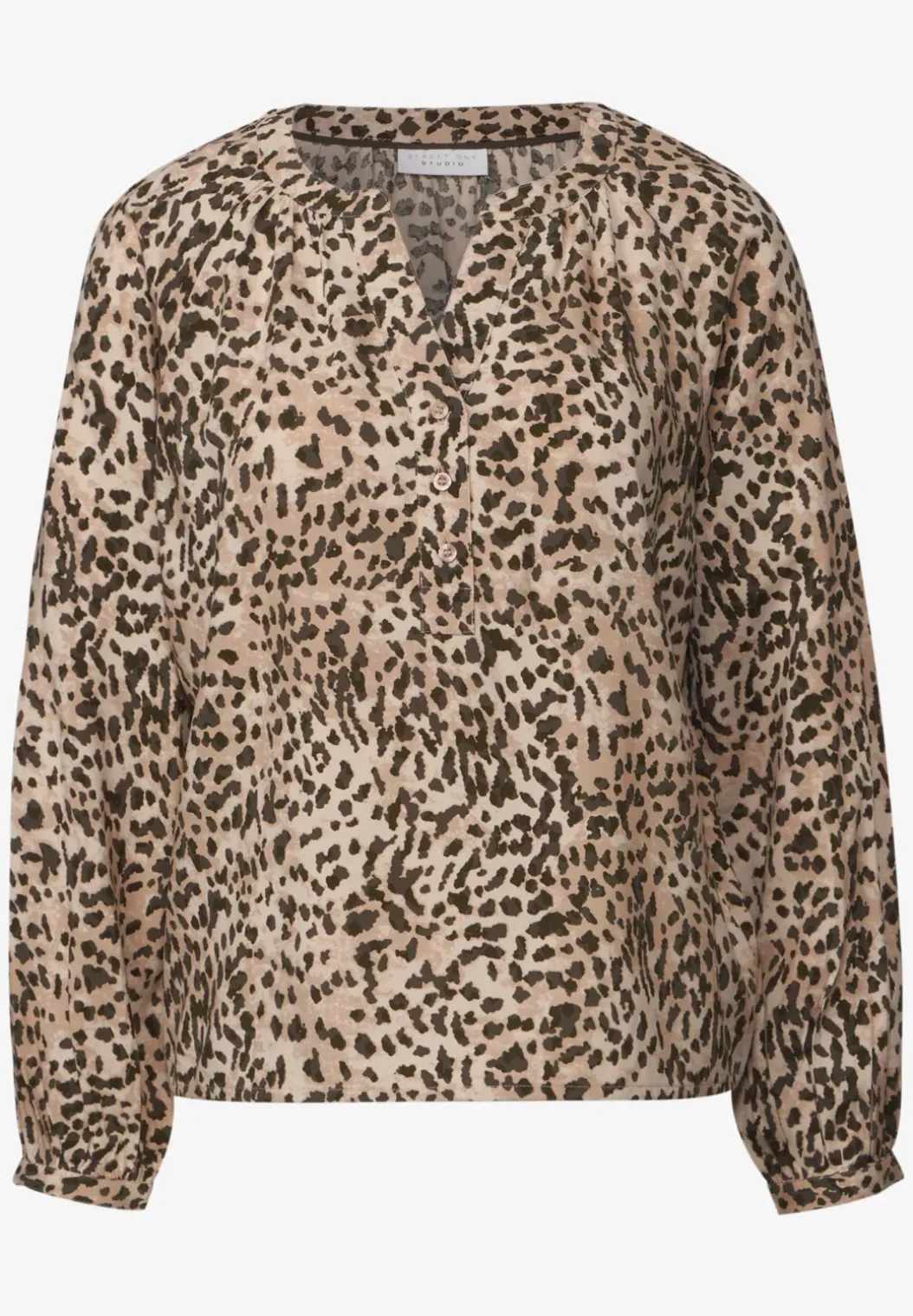 Gedessineerde raglan blouse