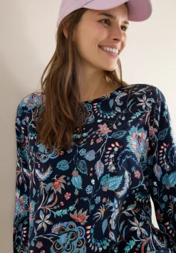 Gedessineerde blouse