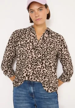 Gedessineerde blouse