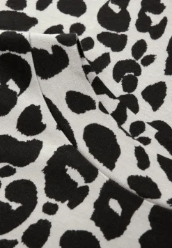 Gedessineerd shirt met korte mouwen