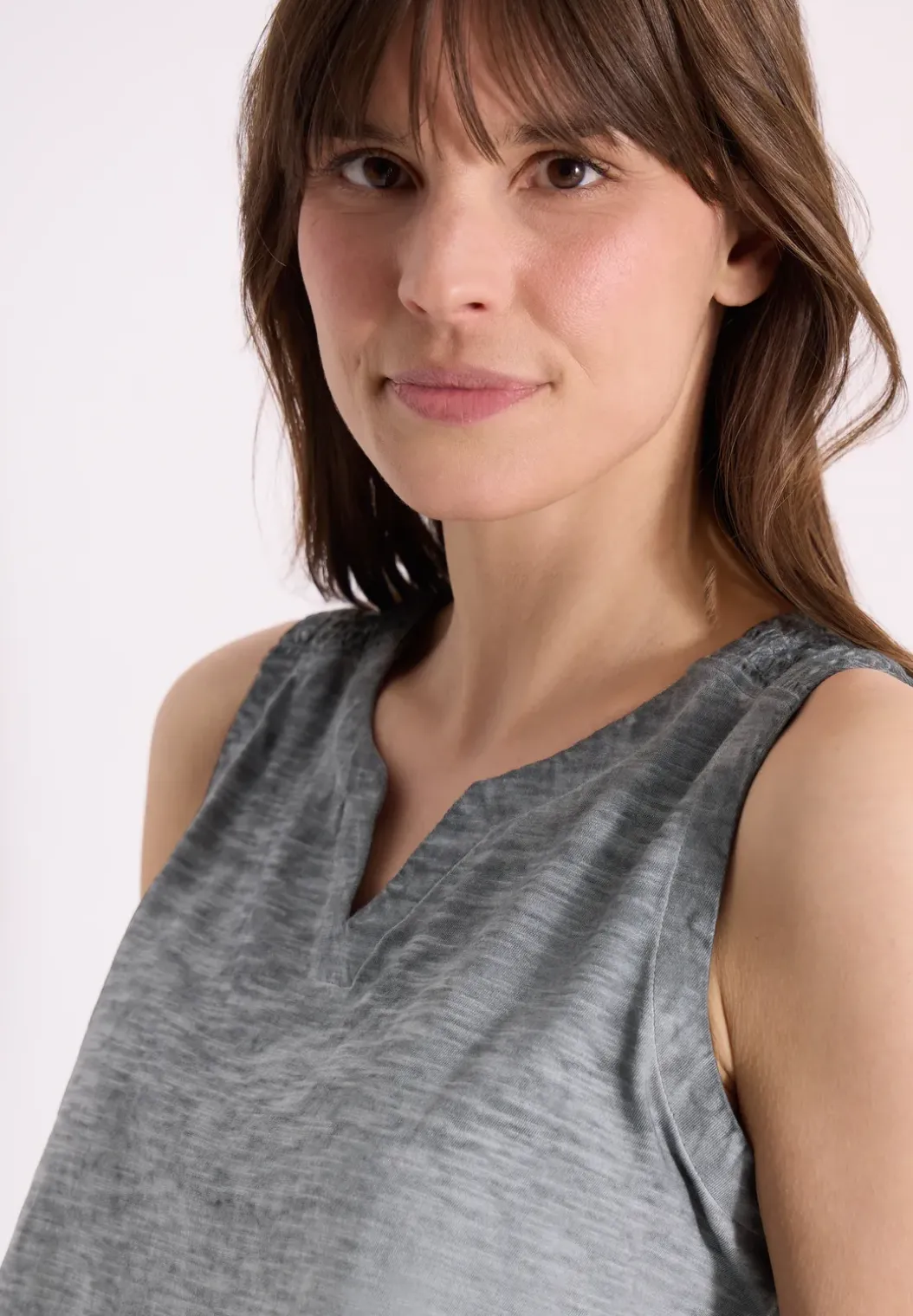 Gekleurde jersey top