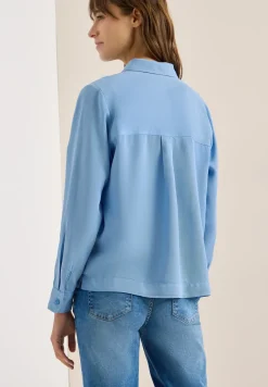 Gekleurde spijkerblouse