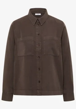 Gekleurde spijkerblouse