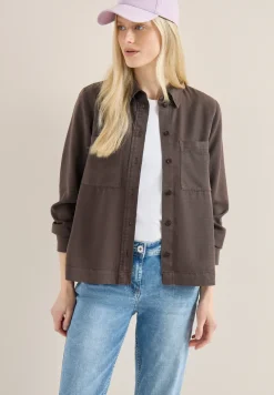 Gekleurde spijkerblouse