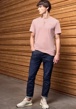 Gemêleerd Henley Shirt