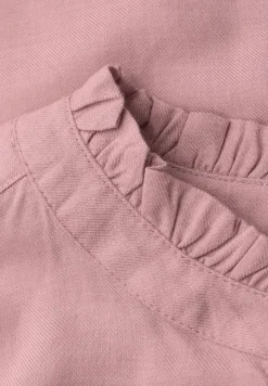 Gemêleerde blouse met ruches