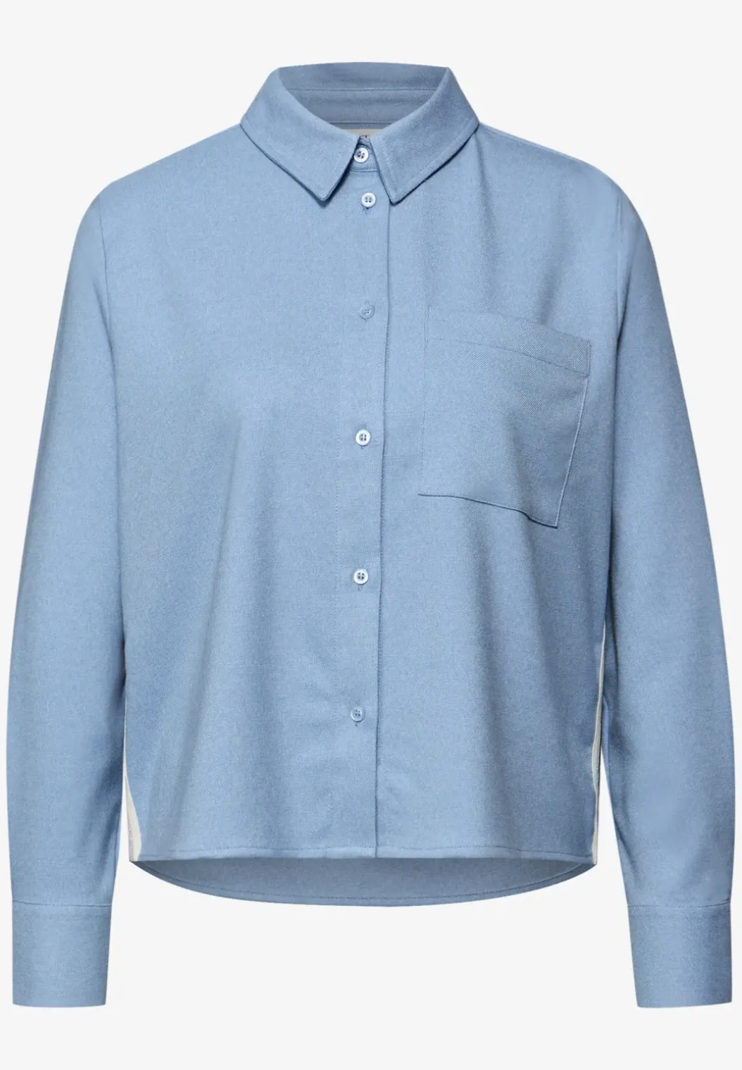 Gemêleerde blouse met tape