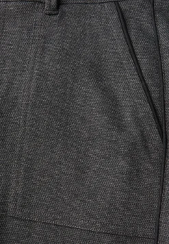 Gemêleerde broek met rechte leg