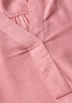 Gemêleerde tuniek met gespleten hals
