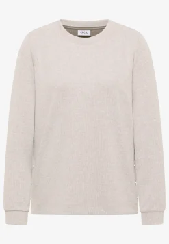 Gemêleerd shirt met knopen