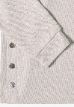 Gemêleerd shirt met knopen