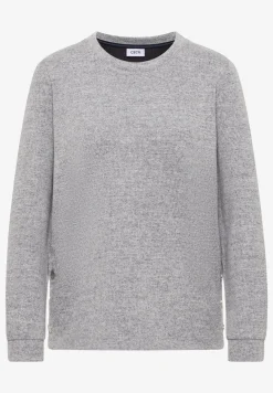 Gemêleerd shirt met knopen
