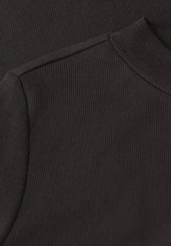 Geribd shirt met ronde hals