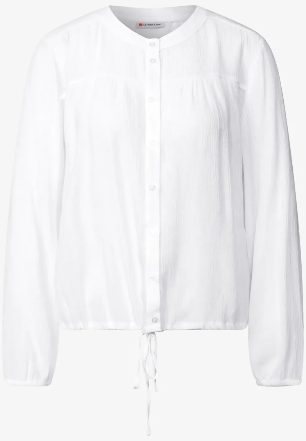 Gerimpelde blouse met rimpels