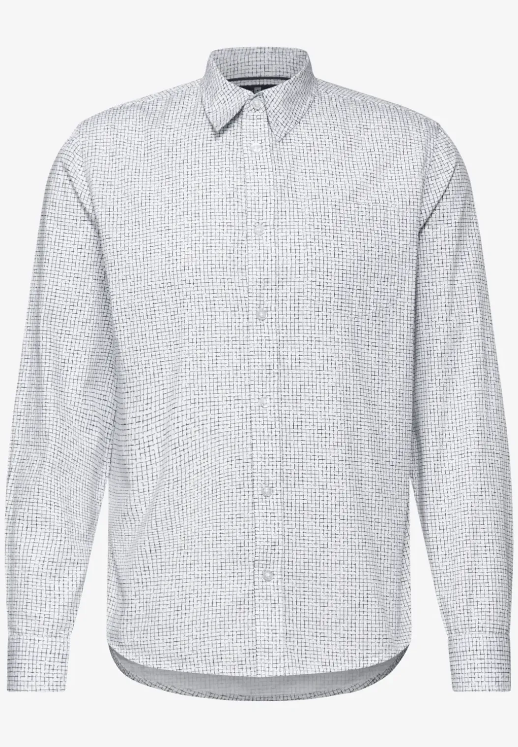 Geruit slim fit overhemd
