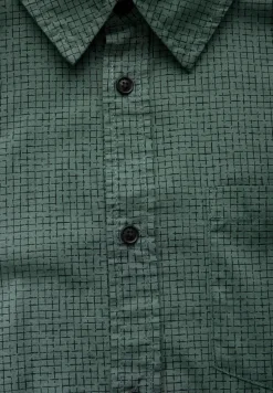 Geruit slim fit overhemd