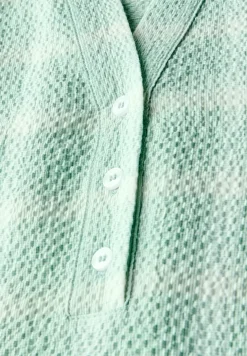 Geruite blouse met structuur