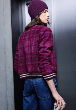 Geruite blouson van verengaren