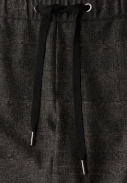 Geruite cargo broek