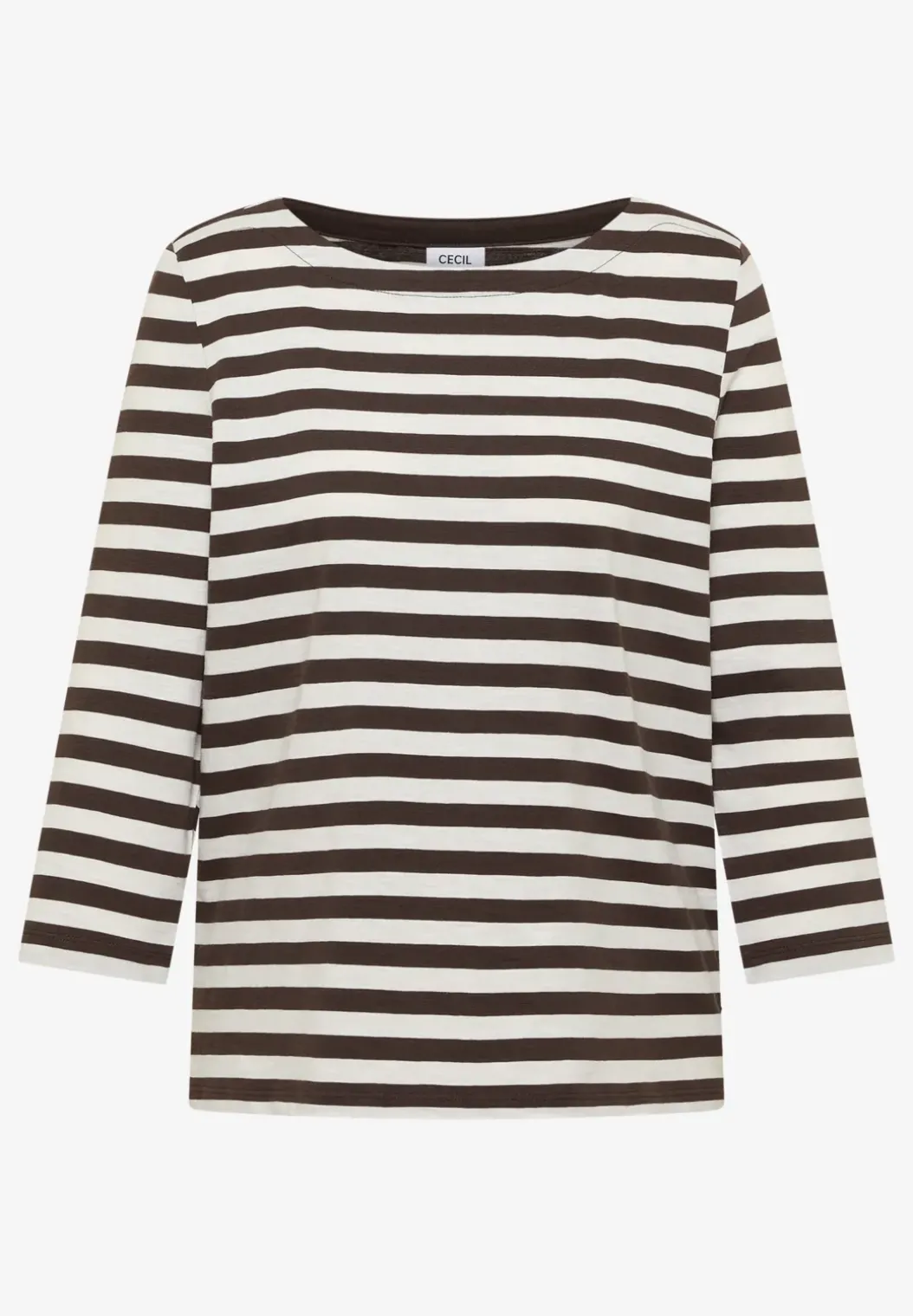 Gestreept basic shirt