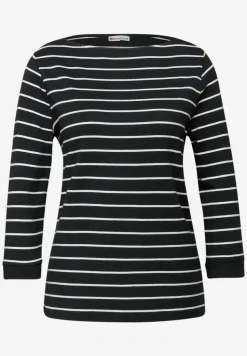 Gestreept basic shirt