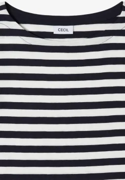 Gestreept basic shirt