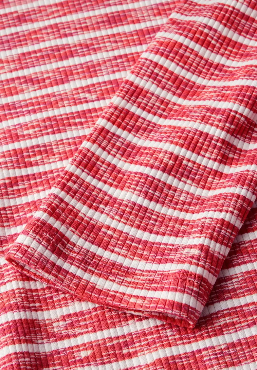 Gestreept gemêleerd shirt