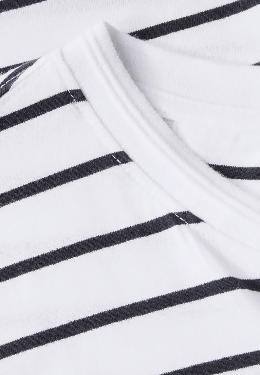 Gestreept henley shirt