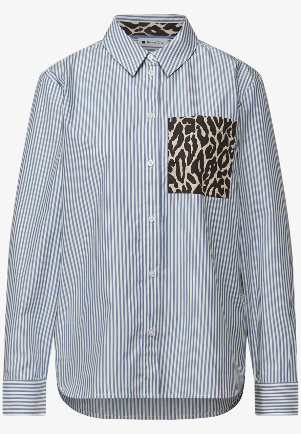 Gestreept overhemd blouse
