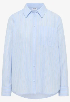 Gestreept overhemd blouse