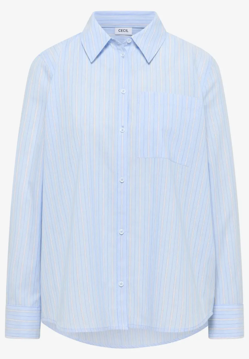Gestreept overhemd blouse