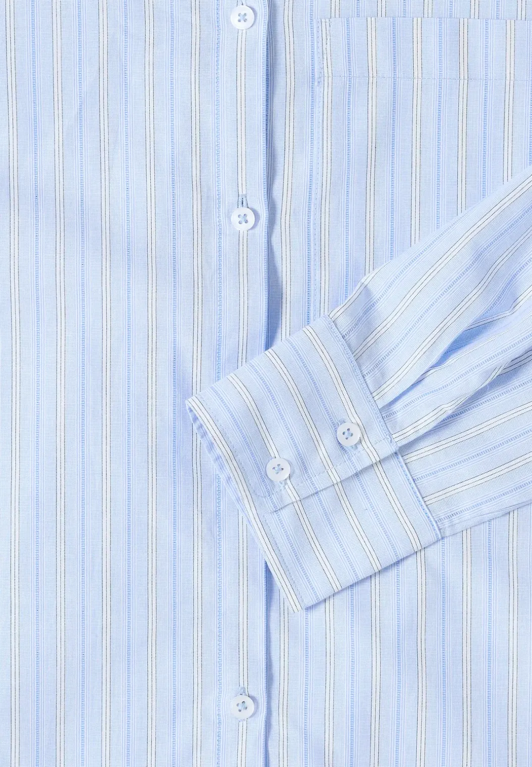 Gestreept overhemd blouse