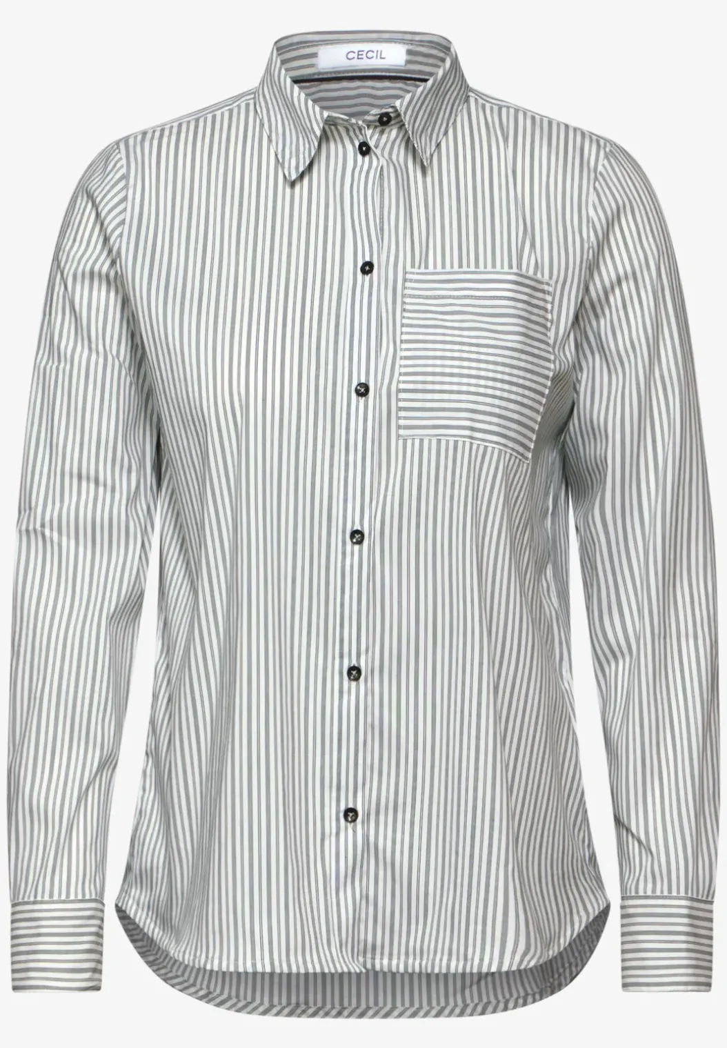 Gestreept overhemd blouse