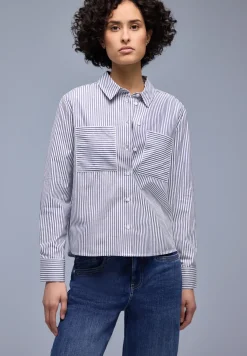 Gestreept overhemd blouse