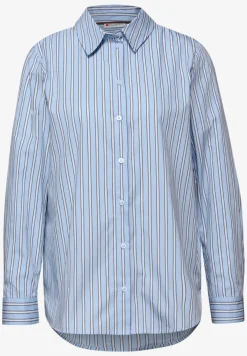 Gestreept overhemd blouse