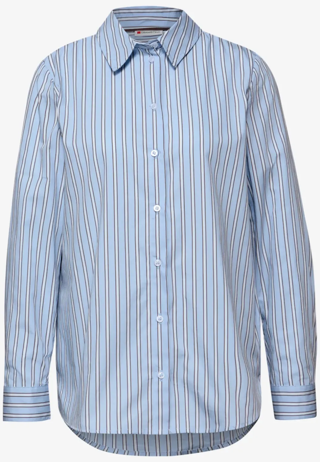 Gestreept overhemd blouse