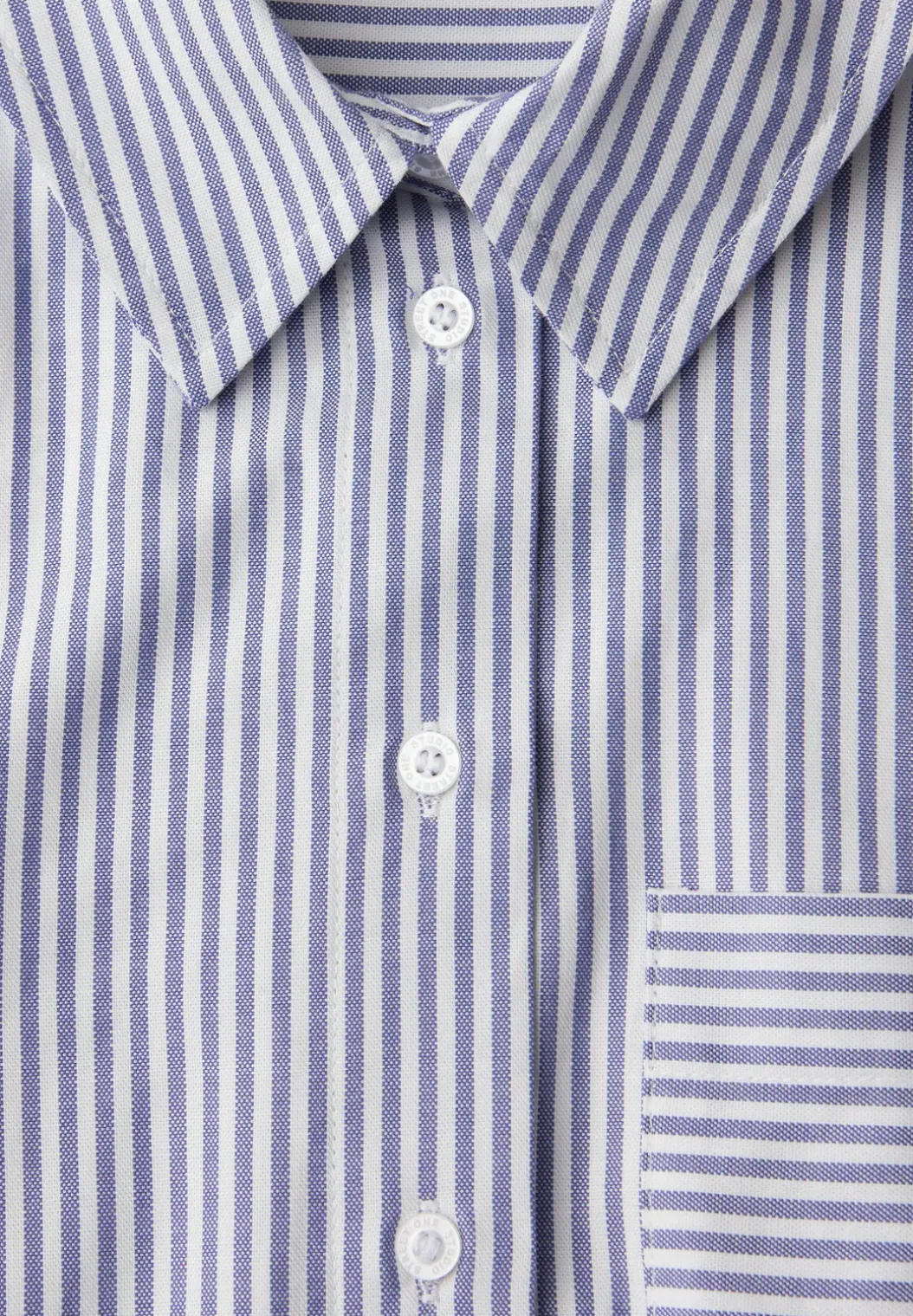 Gestreept overhemd blouse