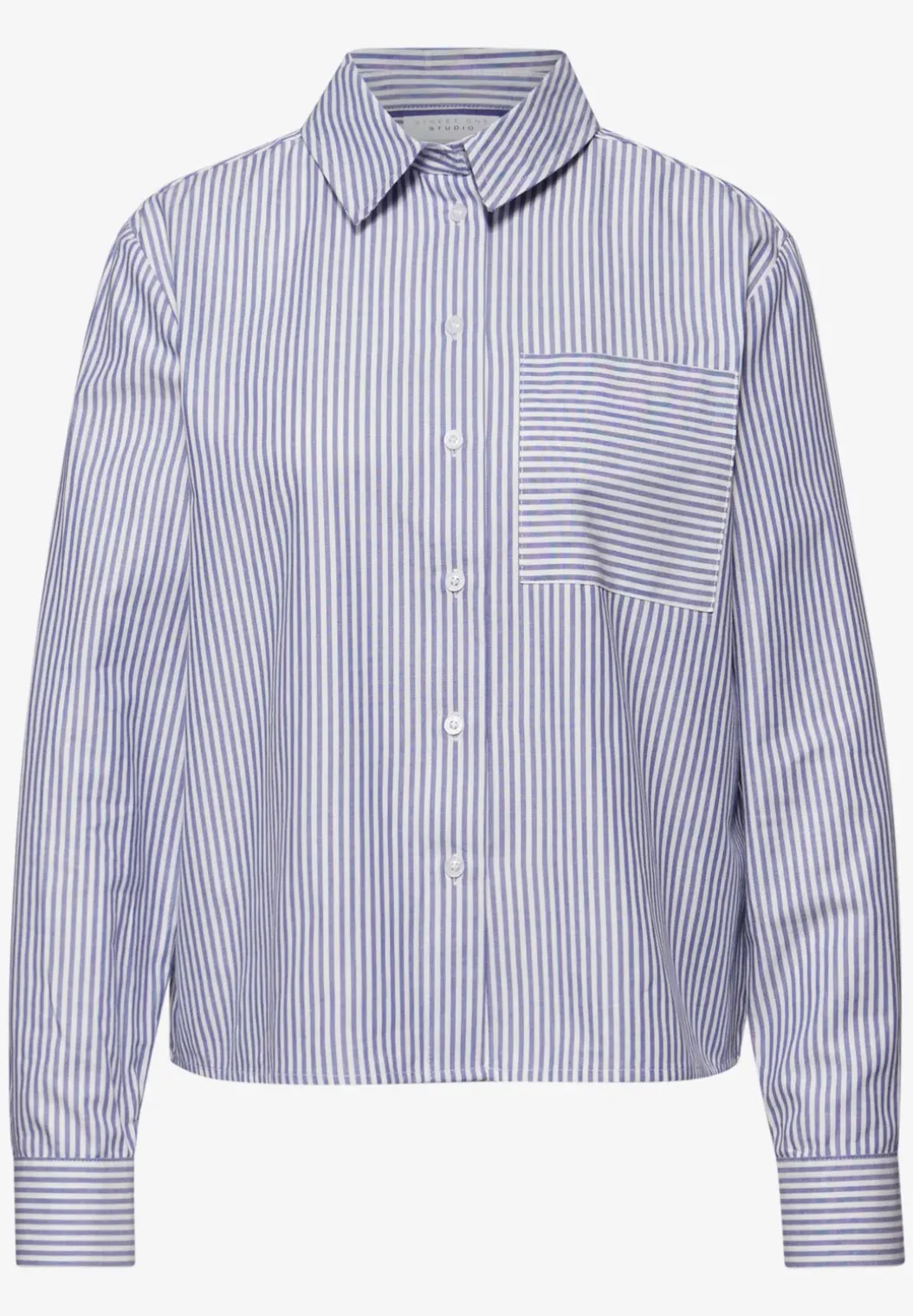 Gestreept overhemd blouse