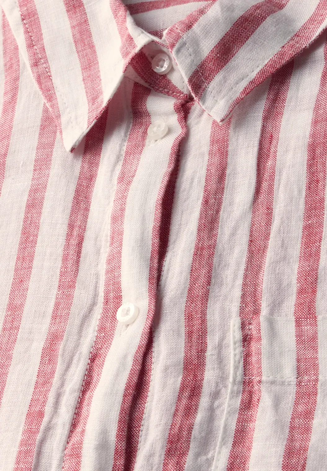 Gestreept overhemd blouse