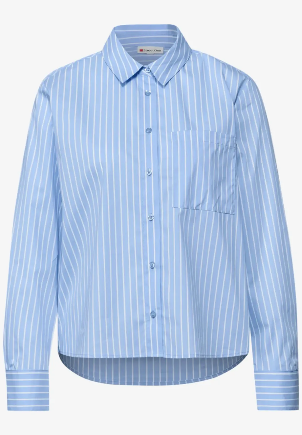 Gestreept overhemd blouse