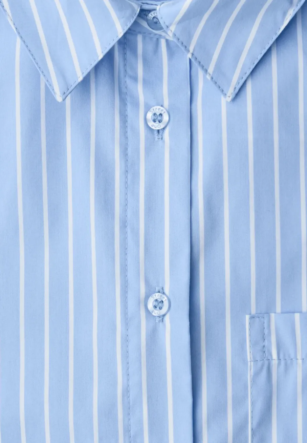 Gestreept overhemd blouse