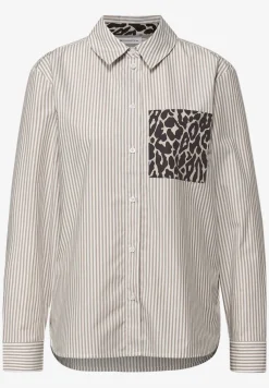 Gestreept overhemd blouse