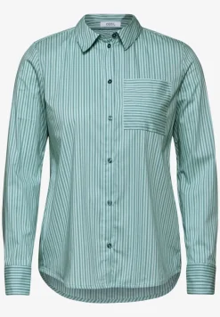Gestreept overhemd blouse