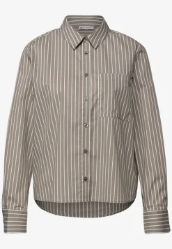Gestreept overhemd blouse