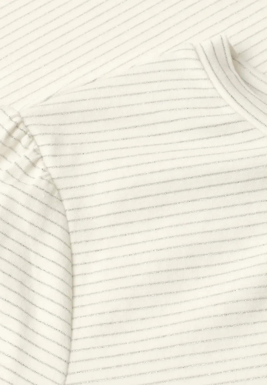 Gestreept shirt met glitter