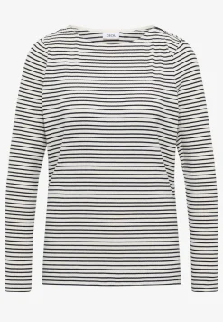 Gestreept shirt met lange mouwen